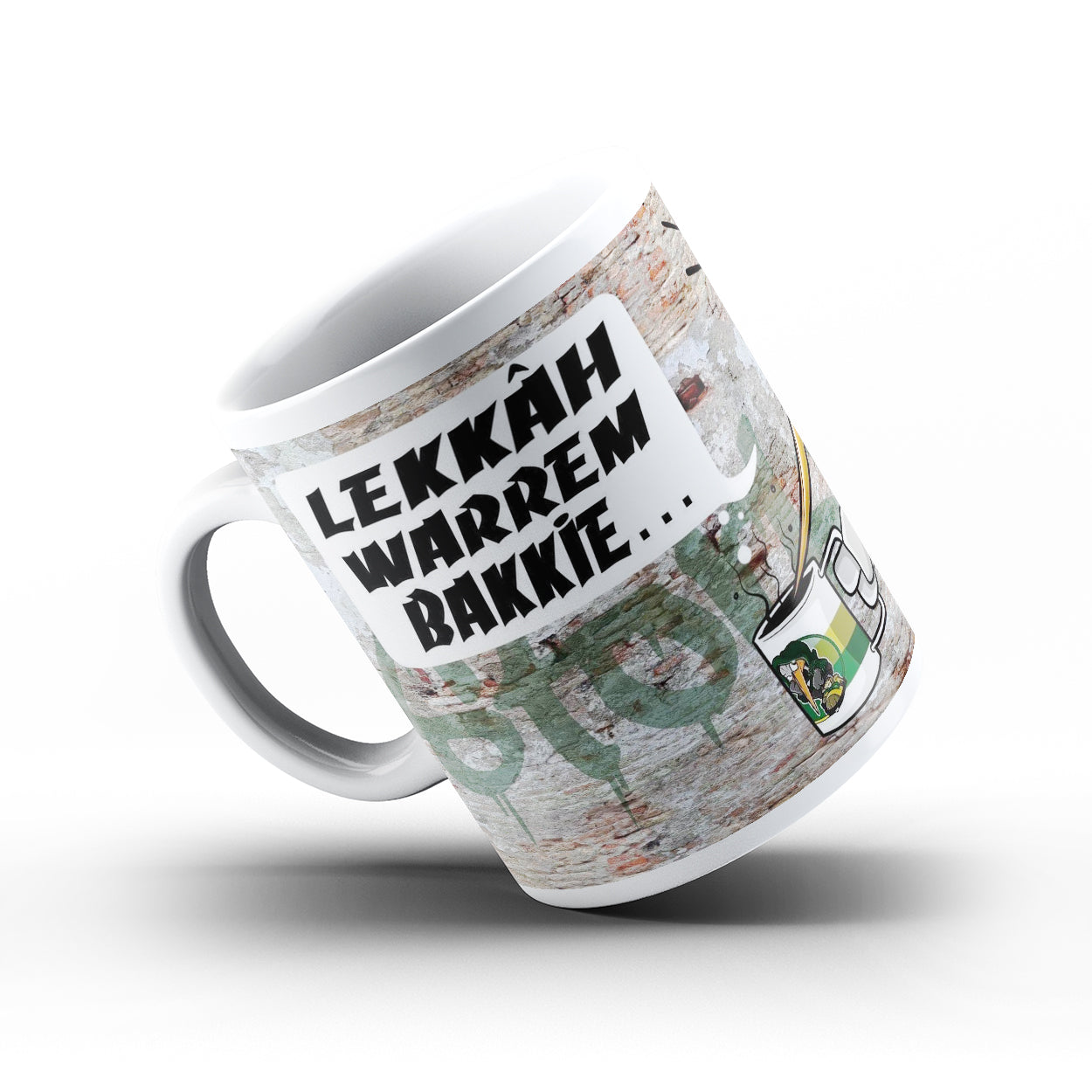 mok "lekker warm"